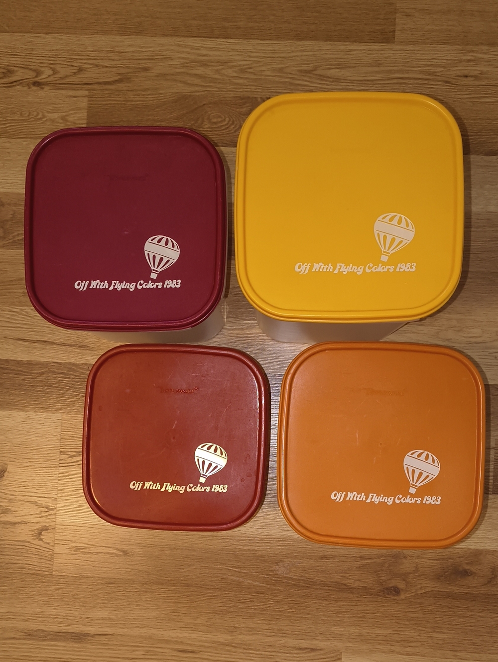 1983 Tupperware Set